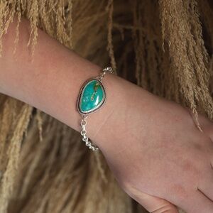 Natural Royston Turquoise Bracelet